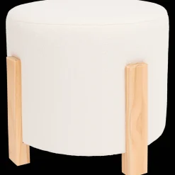 Studio Home poef met bamboe poten