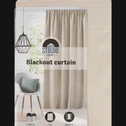 Studio Home verduisterend kant-en-klaar gordijn