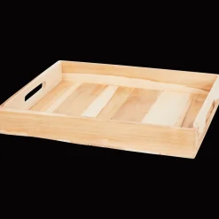 Action Teakhouten dienblad