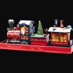 Action Trein kersttafereel