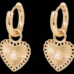 Action Vergulde oorbellen