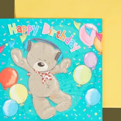 Action Verjaardagskaart met licht en geluid