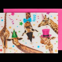 Action Wenskaart lenticulair met dieren
