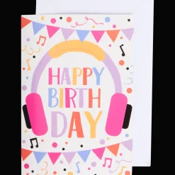 Action Wenskaart met muziek